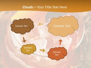 Mixed Bar Liquid PowerPoint Template