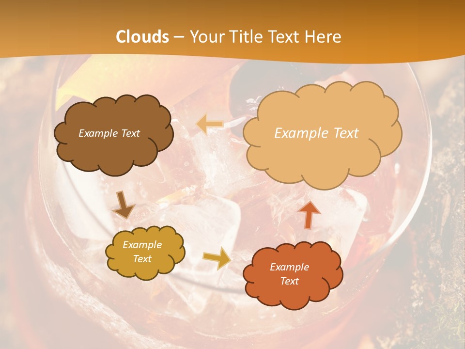 Mixed Bar Liquid PowerPoint Template