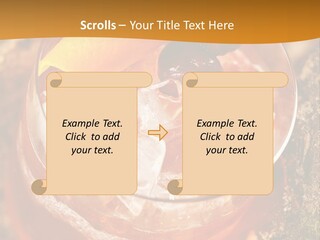 Mixed Bar Liquid PowerPoint Template