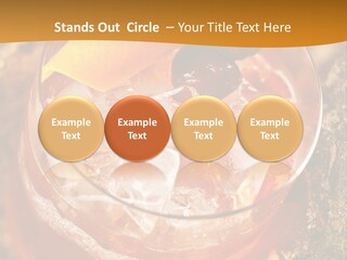 Mixed Bar Liquid PowerPoint Template