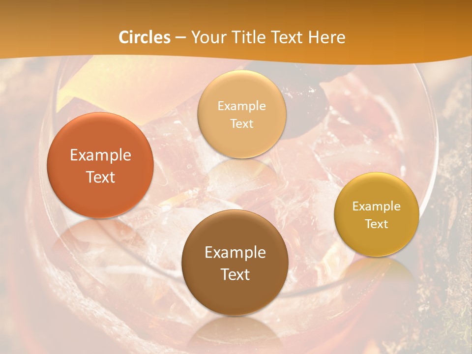 Mixed Bar Liquid PowerPoint Template