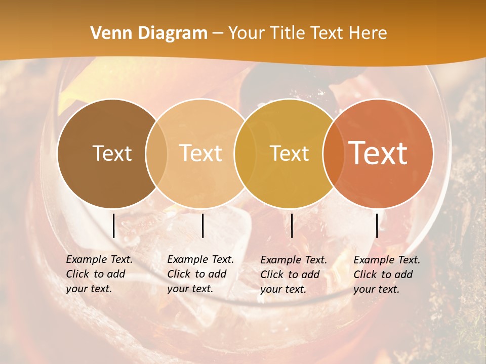 Mixed Bar Liquid PowerPoint Template