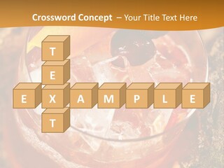 Mixed Bar Liquid PowerPoint Template