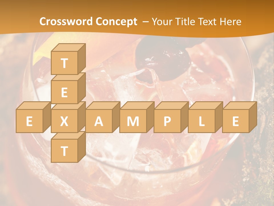 Mixed Bar Liquid PowerPoint Template