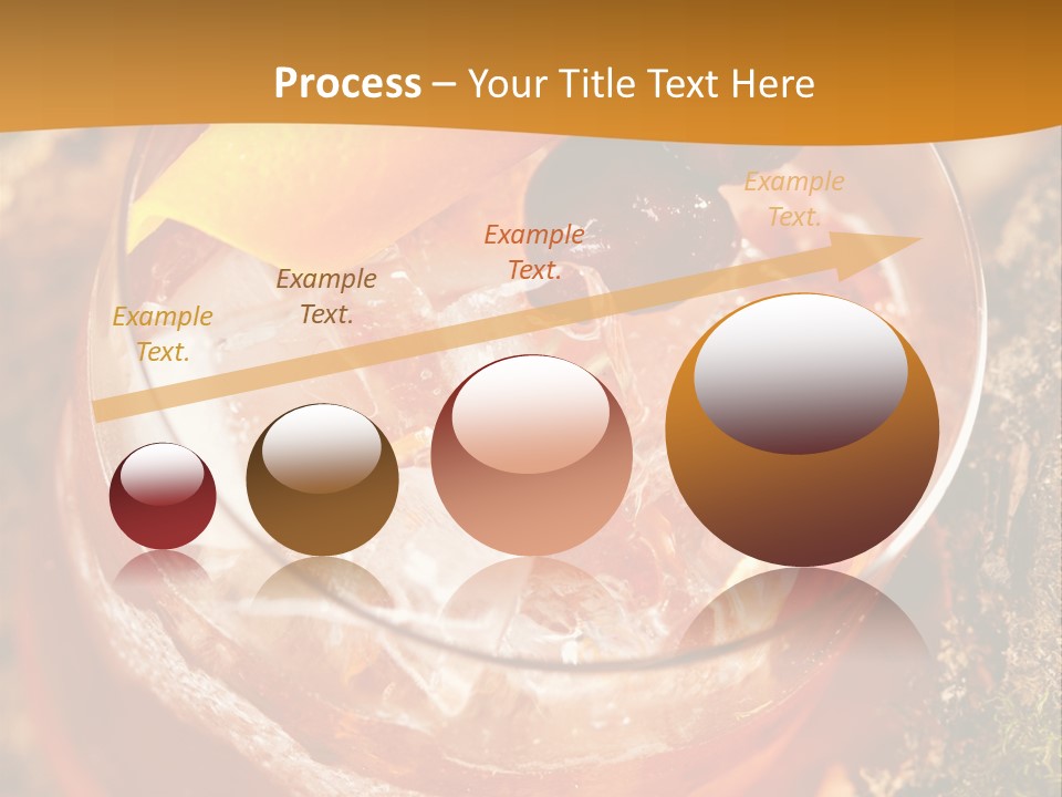 Mixed Bar Liquid PowerPoint Template