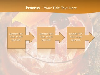 Mixed Bar Liquid PowerPoint Template