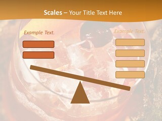 Mixed Bar Liquid PowerPoint Template
