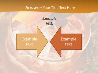 Mixed Bar Liquid PowerPoint Template