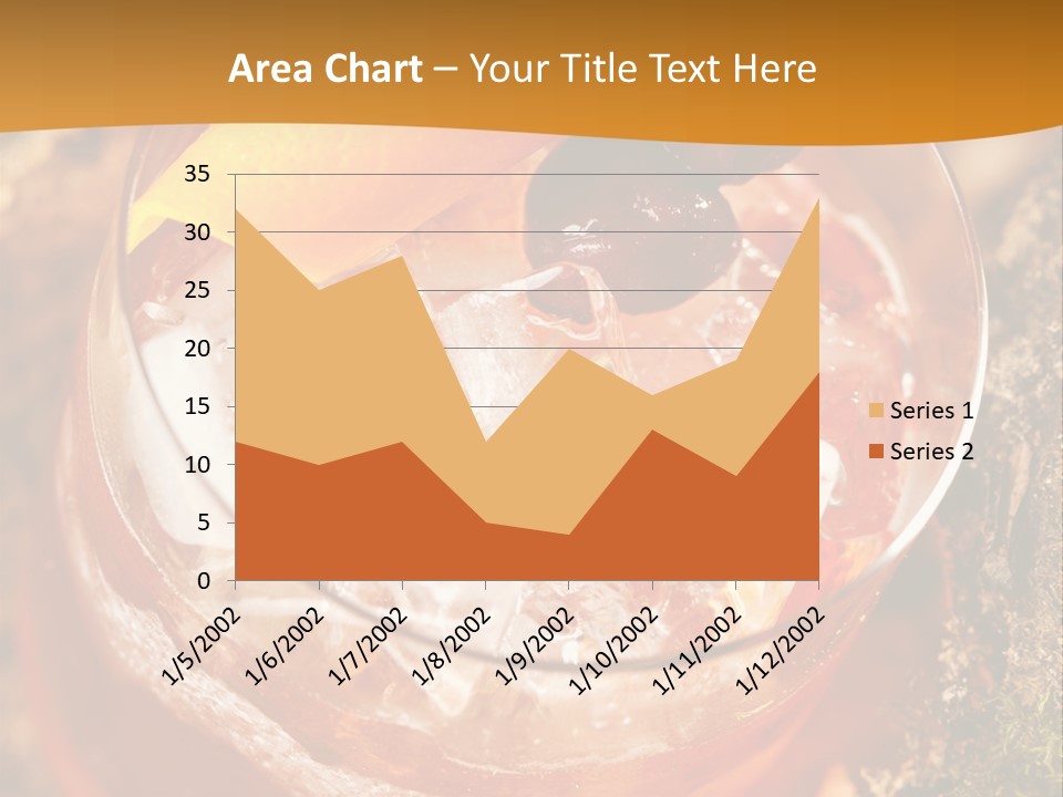 Mixed Bar Liquid PowerPoint Template