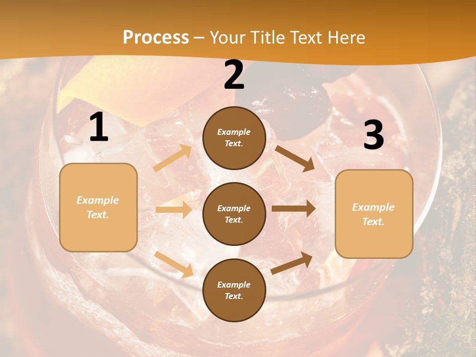 Mixed Bar Liquid PowerPoint Template