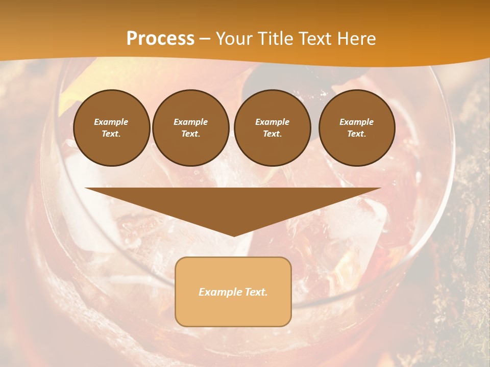 Mixed Bar Liquid PowerPoint Template