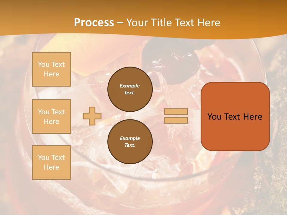 Mixed Bar Liquid PowerPoint Template