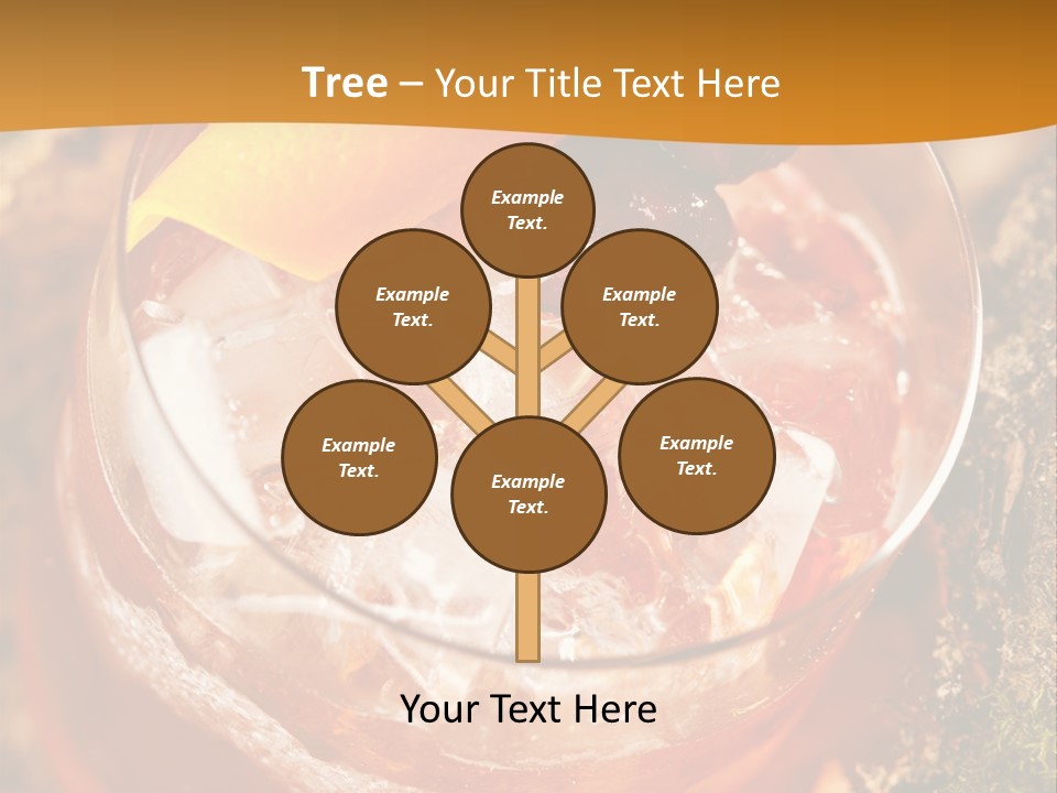 Mixed Bar Liquid PowerPoint Template