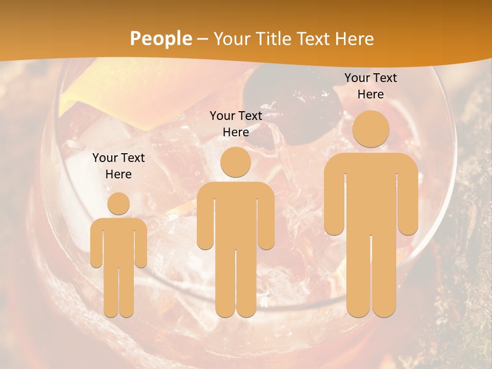 Mixed Bar Liquid PowerPoint Template