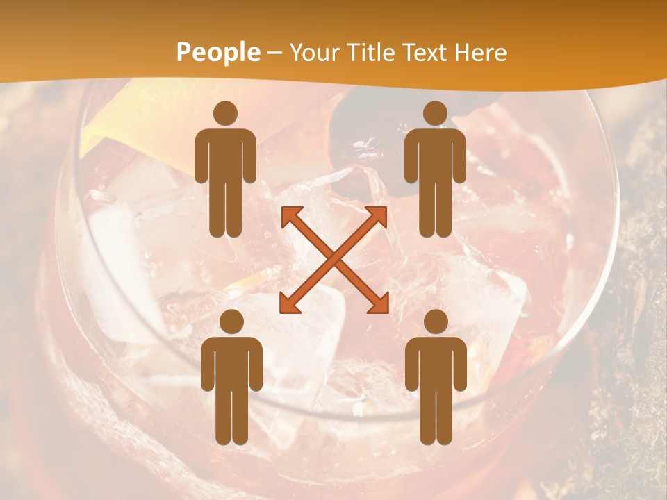 Mixed Bar Liquid PowerPoint Template