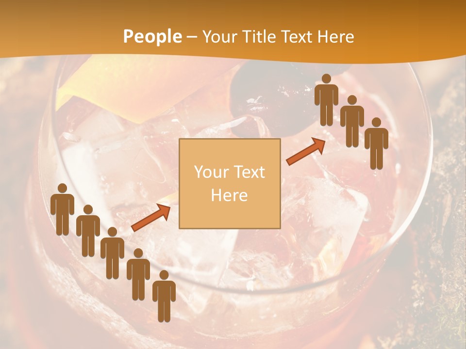 Mixed Bar Liquid PowerPoint Template