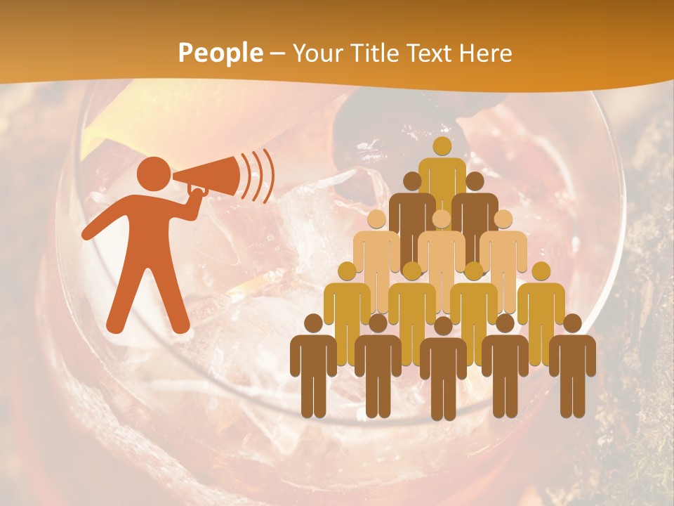 Mixed Bar Liquid PowerPoint Template