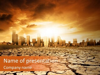 Earth Global Warming PowerPoint Template