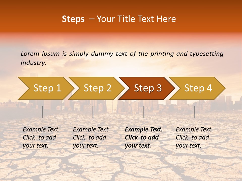 Earth Global Warming PowerPoint Template