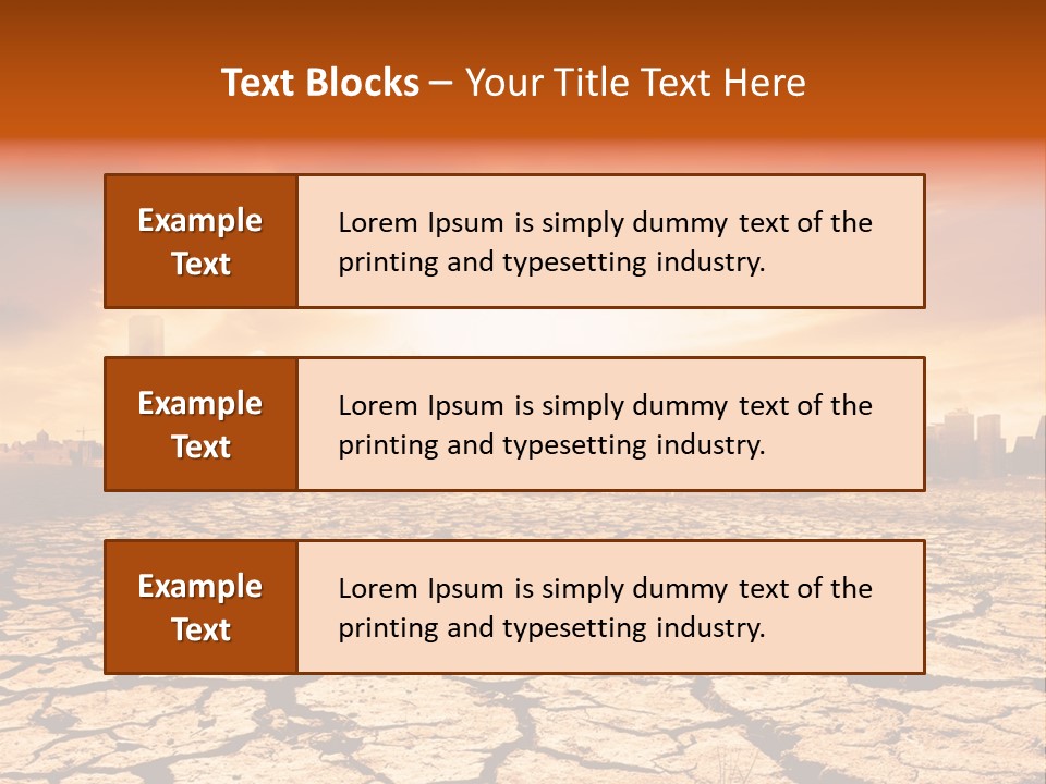 Earth Global Warming PowerPoint Template