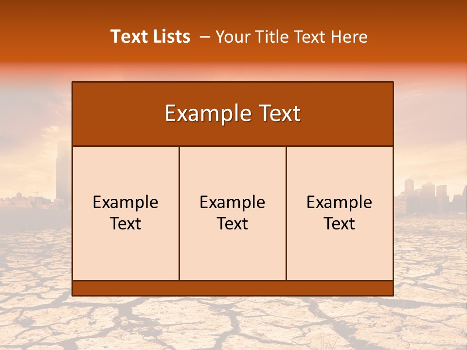 Earth Global Warming PowerPoint Template