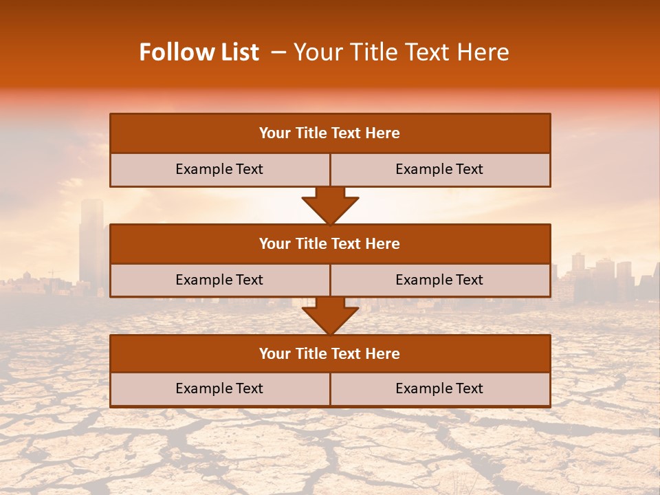 Earth Global Warming PowerPoint Template