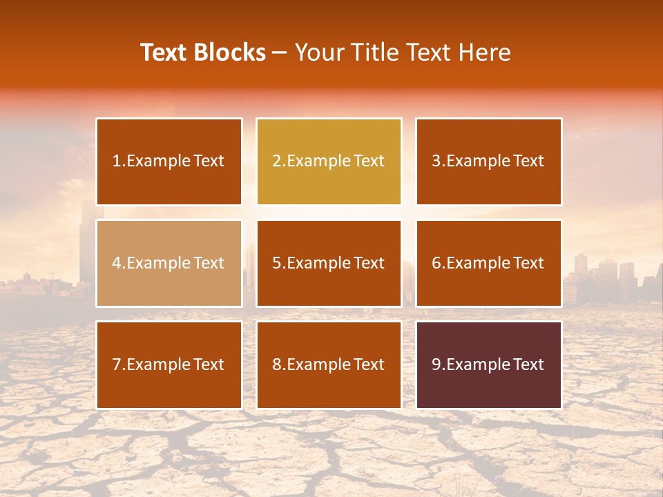 Earth Global Warming PowerPoint Template
