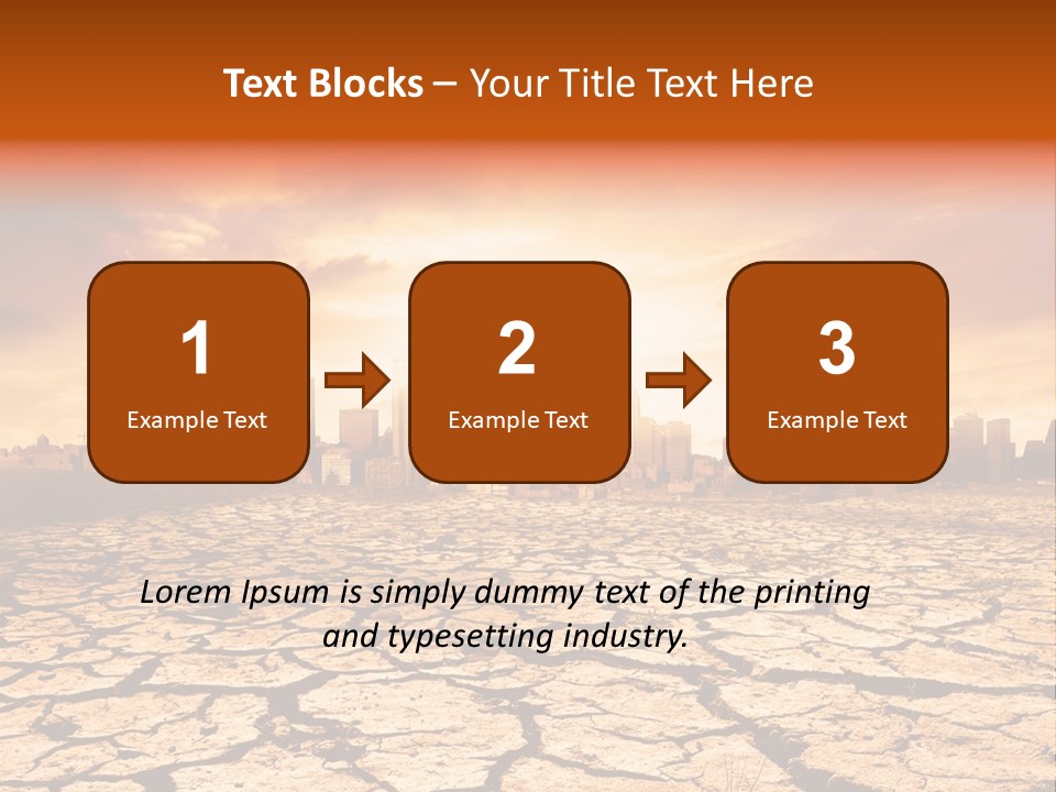 Earth Global Warming PowerPoint Template