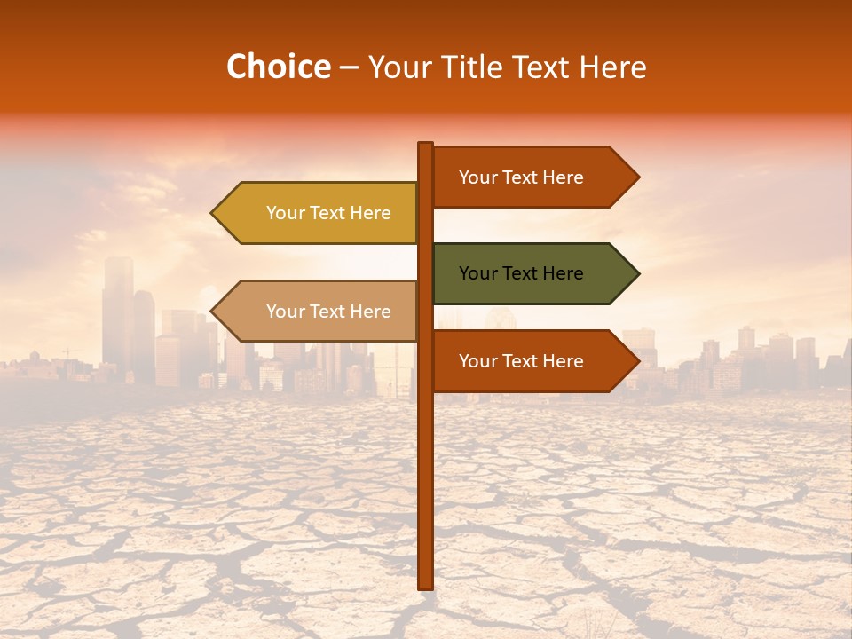 Earth Global Warming PowerPoint Template
