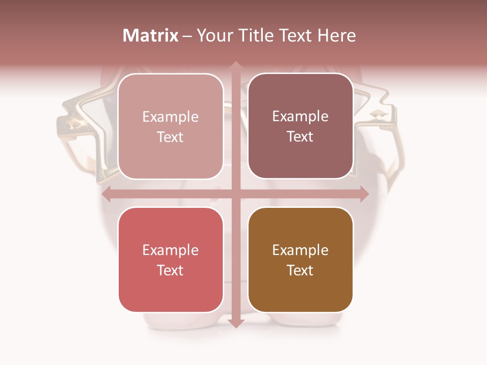 Gay Sun Glasses Star PowerPoint Template