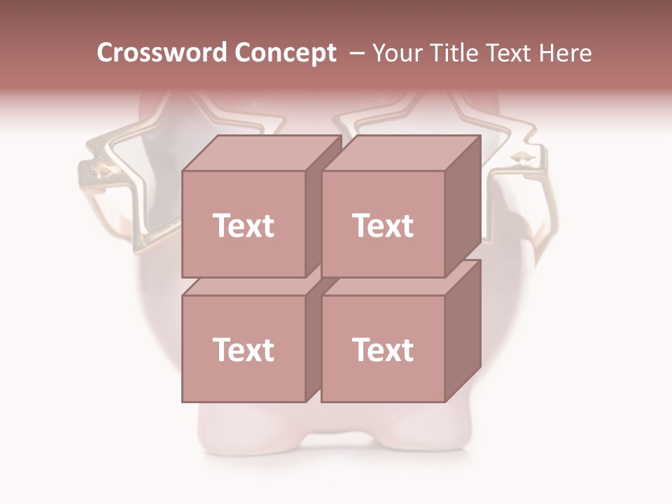 Gay Sun Glasses Star PowerPoint Template