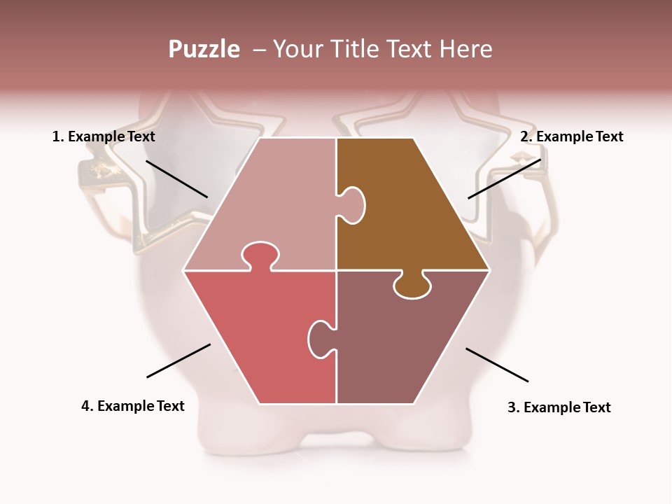 Gay Sun Glasses Star PowerPoint Template