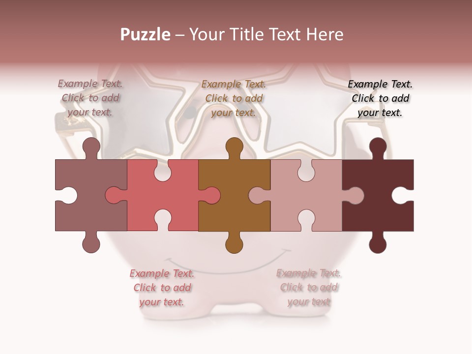 Gay Sun Glasses Star PowerPoint Template