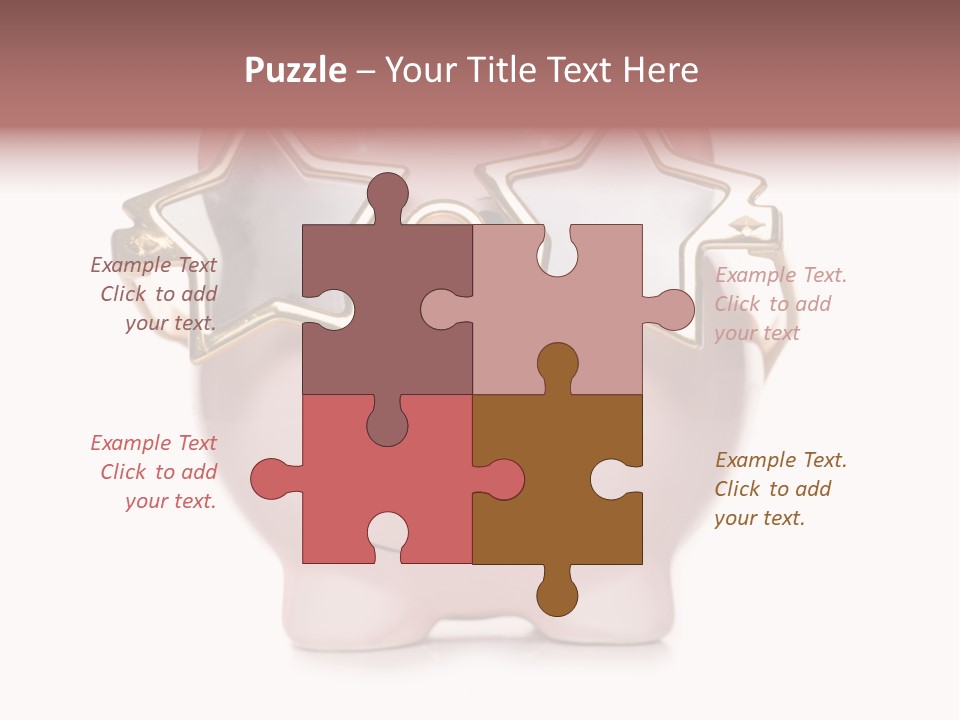 Gay Sun Glasses Star PowerPoint Template