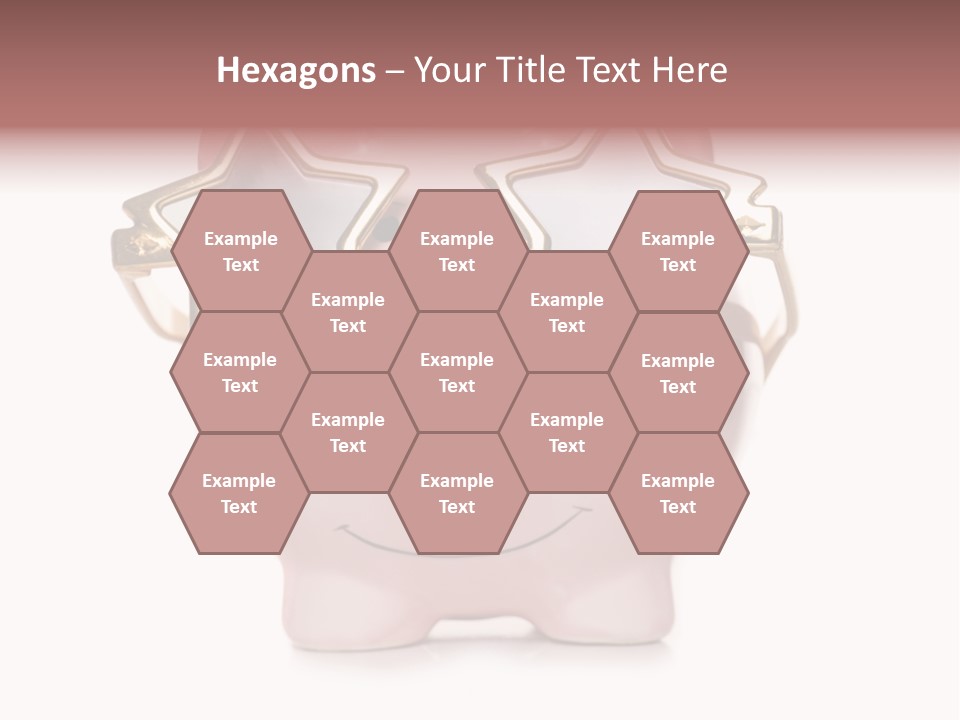 Gay Sun Glasses Star PowerPoint Template