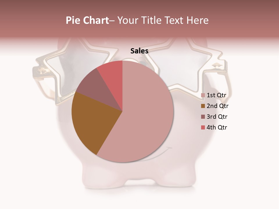 Gay Sun Glasses Star PowerPoint Template