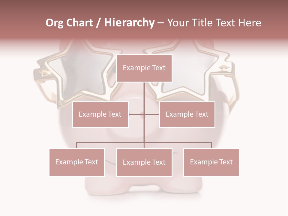 Gay Sun Glasses Star PowerPoint Template