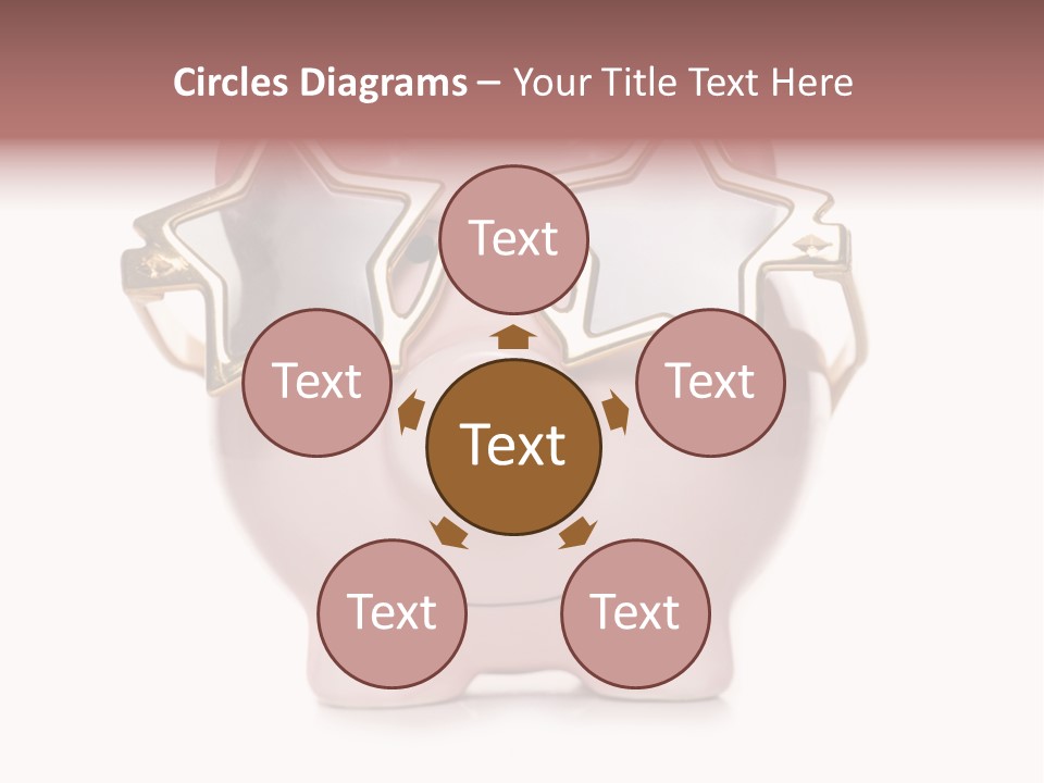 Gay Sun Glasses Star PowerPoint Template