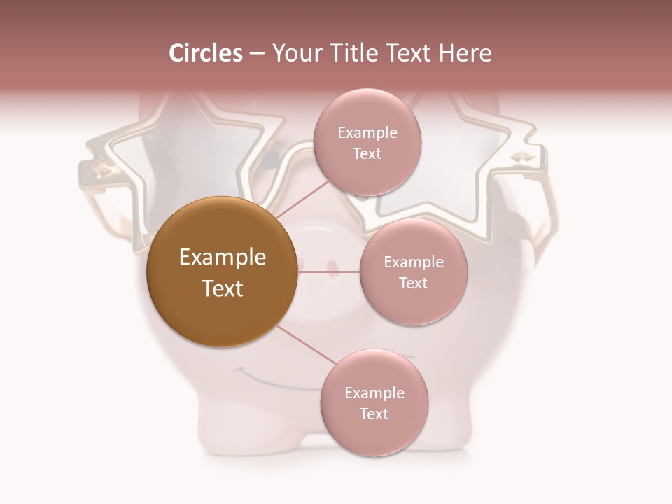 Gay Sun Glasses Star PowerPoint Template