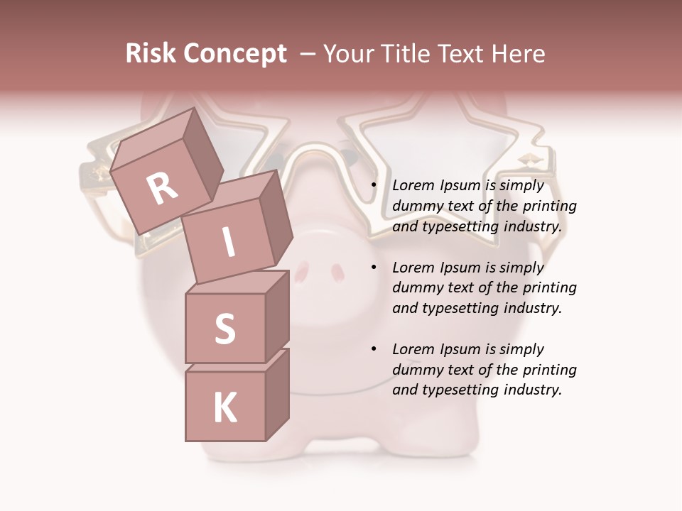 Gay Sun Glasses Star PowerPoint Template