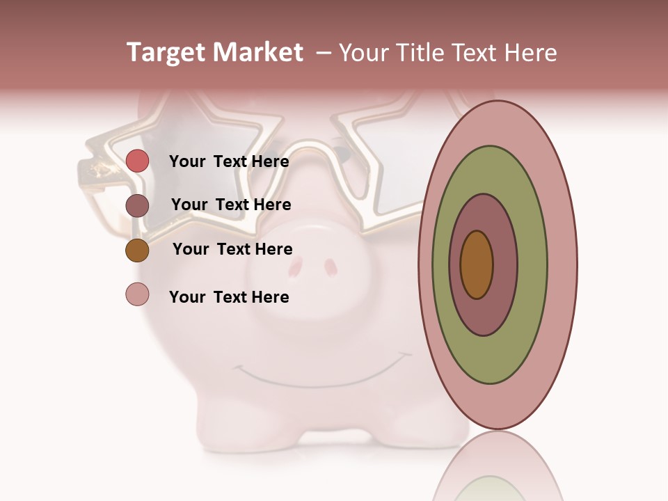 Gay Sun Glasses Star PowerPoint Template