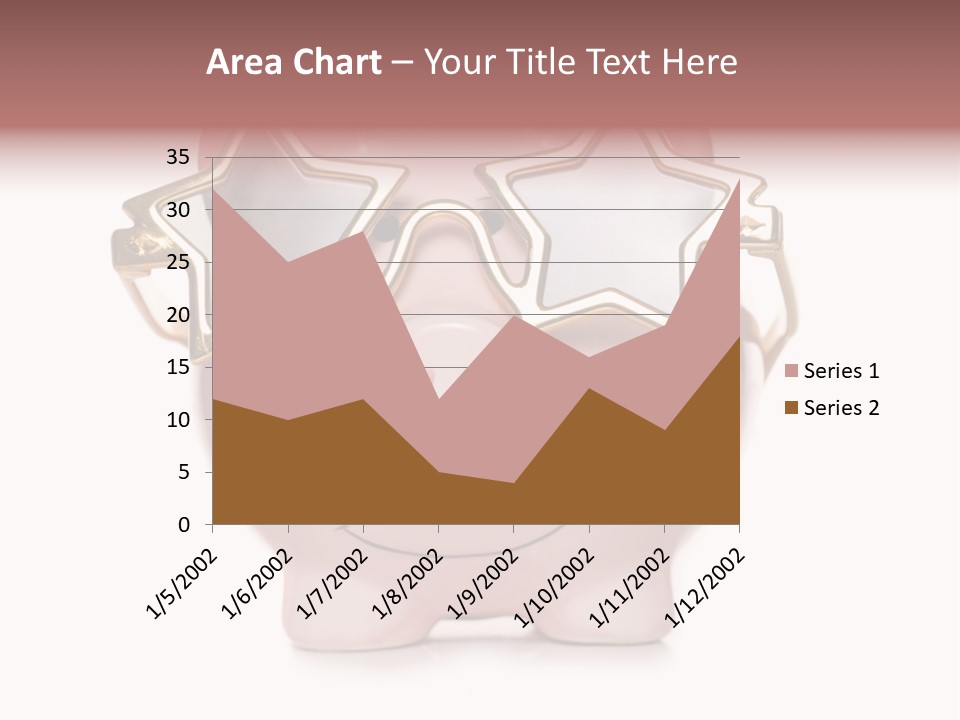 Gay Sun Glasses Star PowerPoint Template