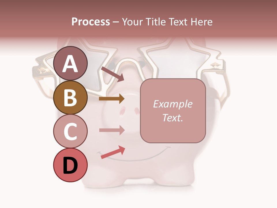 Gay Sun Glasses Star PowerPoint Template