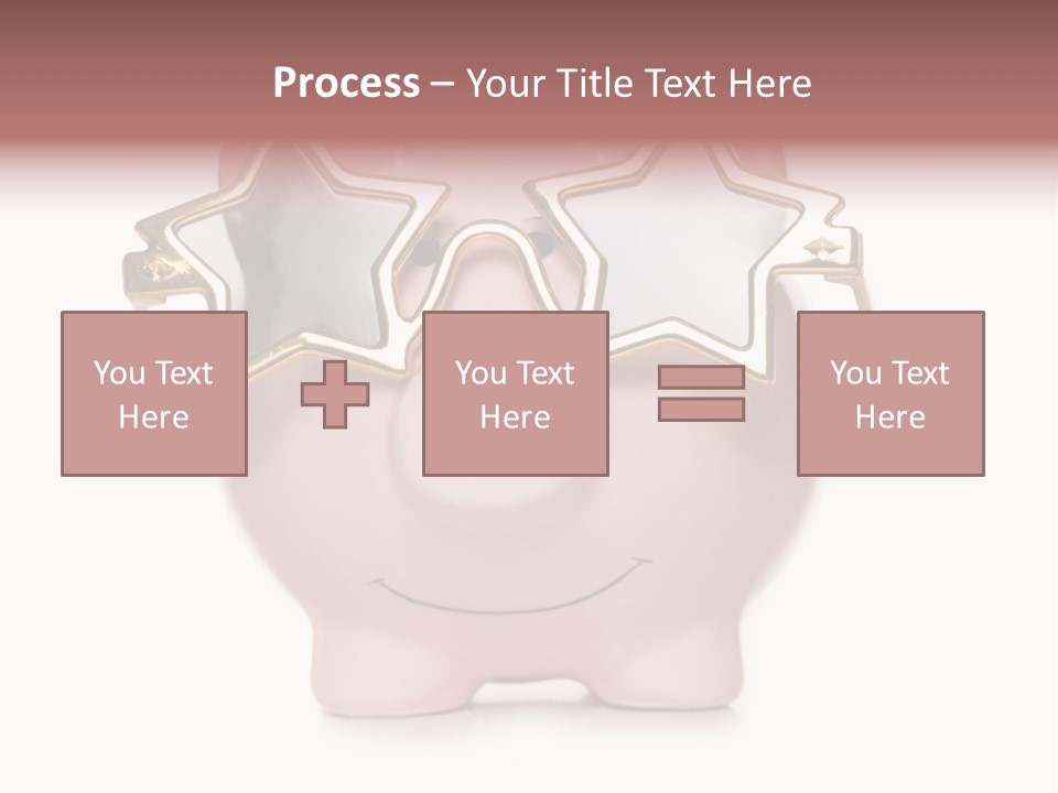Gay Sun Glasses Star PowerPoint Template