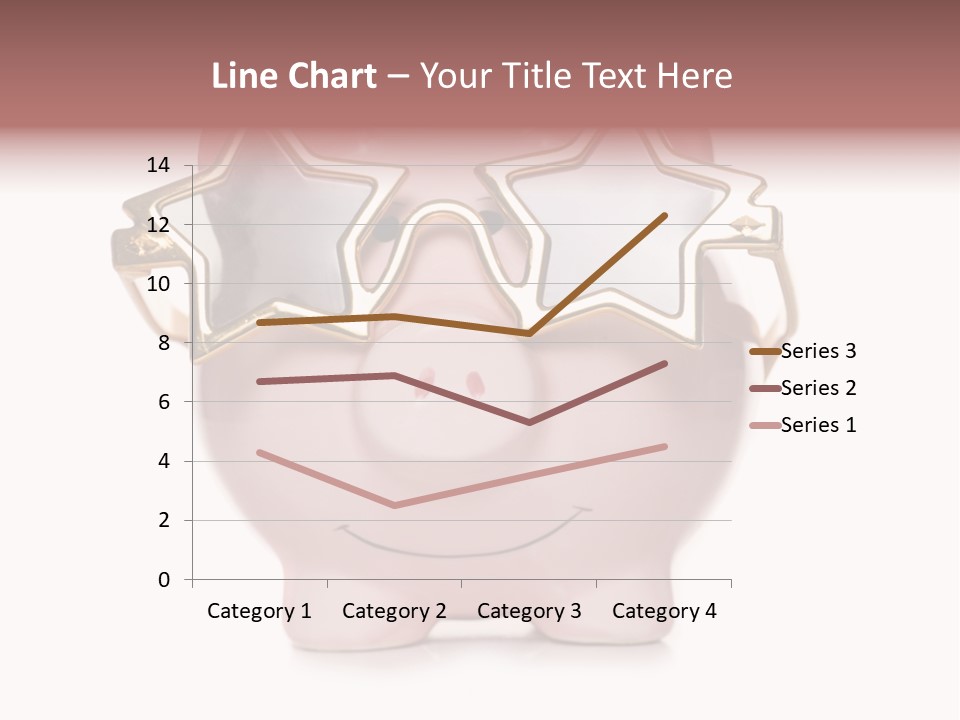 Gay Sun Glasses Star PowerPoint Template