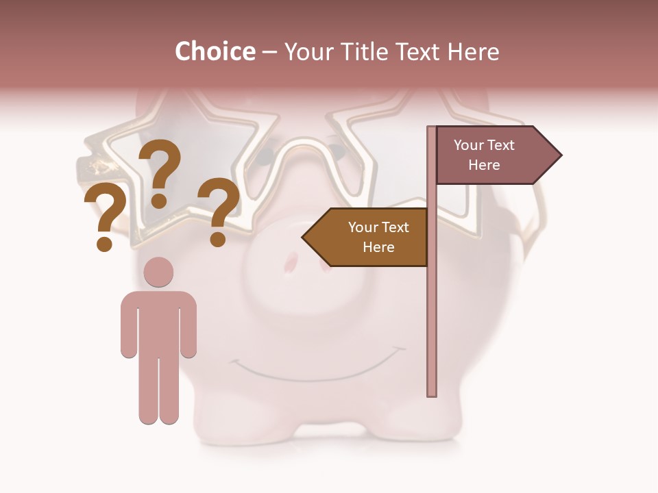 Gay Sun Glasses Star PowerPoint Template