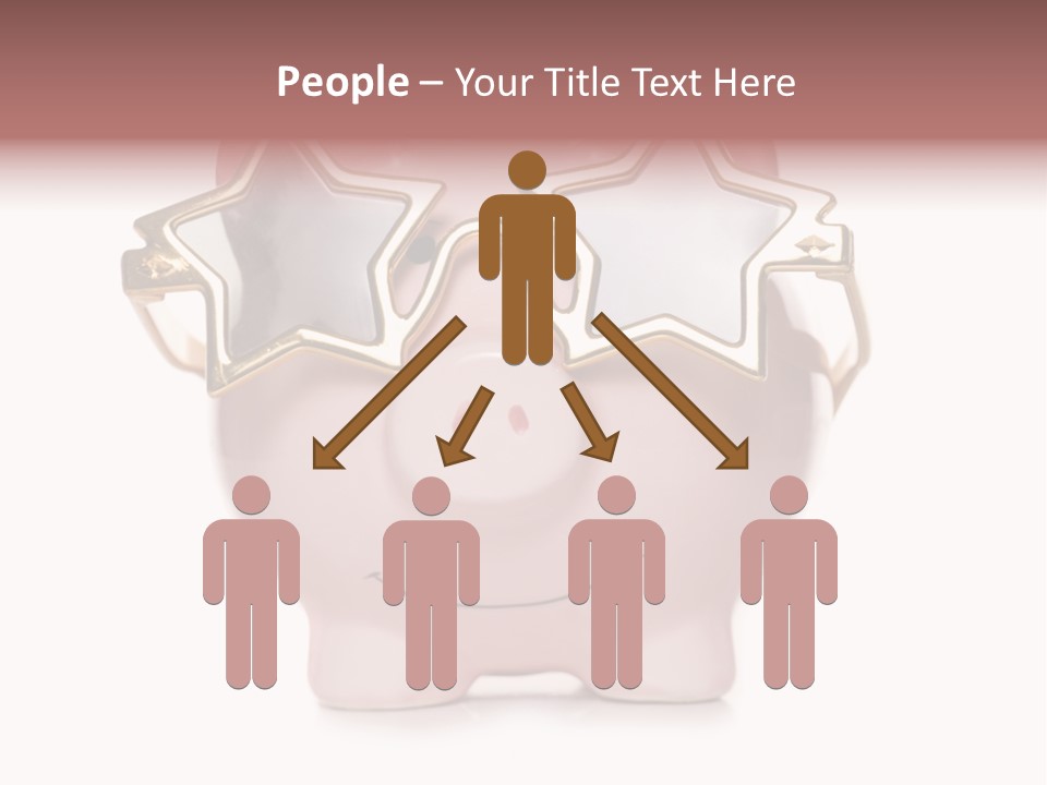 Gay Sun Glasses Star PowerPoint Template