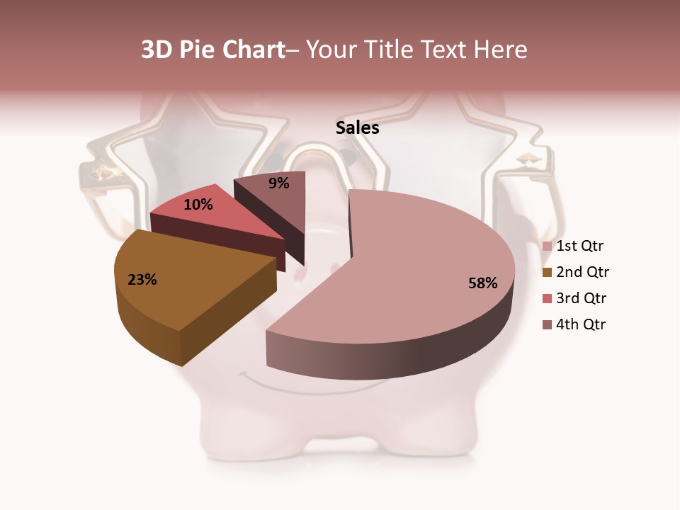 Gay Sun Glasses Star PowerPoint Template