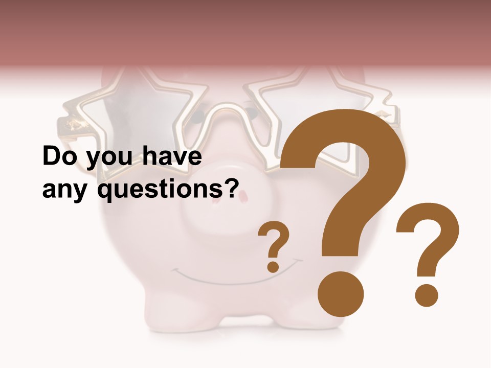 Gay Sun Glasses Star PowerPoint Template