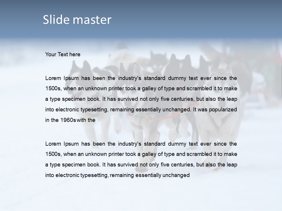 Team Day Range PowerPoint Template